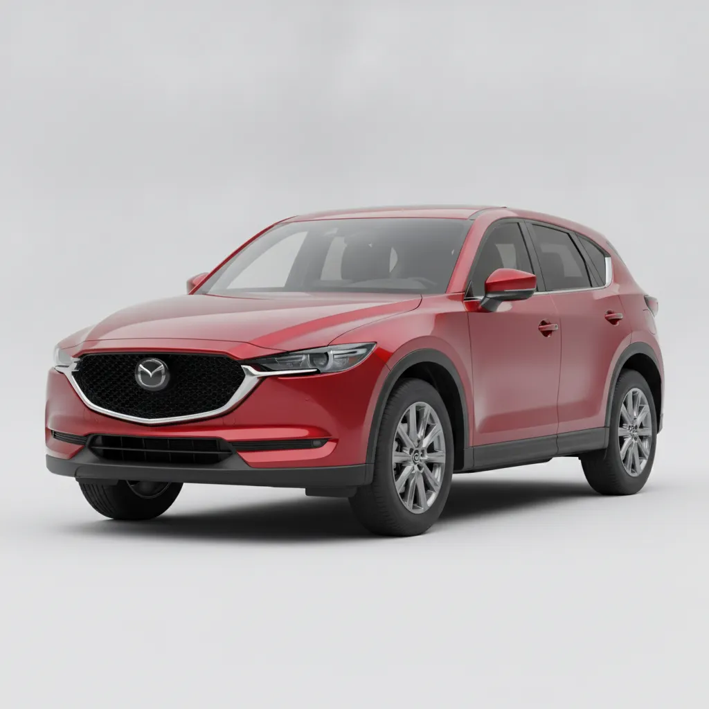 Автомобиль Mazda на городской парковке — вскрытие без вреда кузову