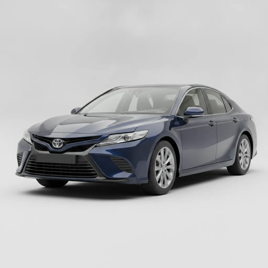 Автомобиль Toyota на городской парковке — вскрытие без вреда кузову